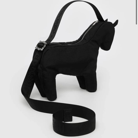 BAGGU x Collina Strada NWT Horse Bag - Black - Picture 2 of 5